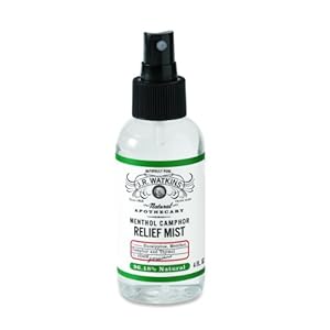 J.R. Watkins: Menthol Camphor Relief Mist, 4 oz (4 pack)