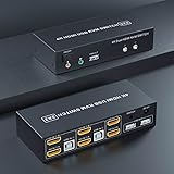 Wichtige Hinweise：Nur wenn Ihr Computer Dual-Display oder Multi-Display unterstützt, können Sie dieses Produkt verwenden, um 2 Computer zu erreichen, um zwei Monitore, erweiterten Modus oder Kopiermodus zu teilen. Wenn Ihr Computer nur einen einzelnen Bildschirm unterstützt, kann dieses Produkt Ihnen nicht helfen, eine Dual-Display-Funktion zu erhalten. Hinweise: Wir bieten 18 Monate Garantie. Wenn Sie Fragen zu diesem Produkt haben, kontaktieren Sie uns bitte.