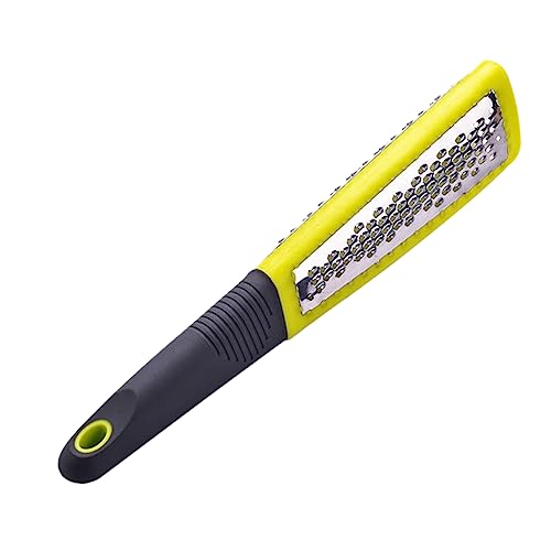 SOLUSTRE Kitchen Grater Double Sided Vegetable Slicer with Hanging Cheese Shredder for Home Restaurant Ergonomic Handle for Easy Use