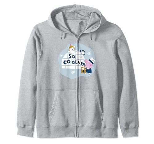 Peppa Pig sweat à capuche chaud pour les récréations d'hiver