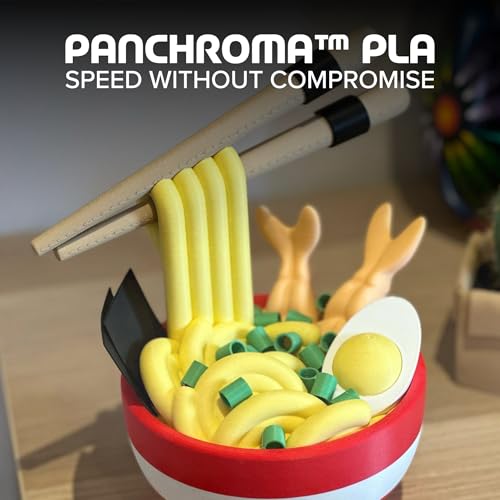 Image of Polymaker Panchroma PLA Tan 3D Printer Filament, 1.75mm, 1kg Spool, Easy to Print, High Speed Printing, Tangle Free, AMS Compatible, Perfect for Toys, Decor, Miniatures, Models & Cosplay