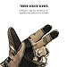 HUBGFEQ Camouflage Hunting Warm Non-Slip Fishing Gloves Waterproof Touch Screen Winter Ski Camping Cycling