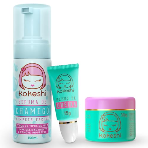 Kit Hidratação e Limpeza Facial Kokeshi