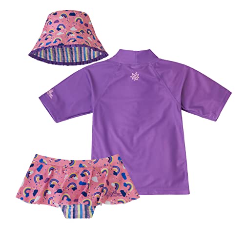 Image of UV SKINZ UPF 50+ Girls' 3-Piece Swim Set