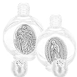 BOTTIGLIA D'ACQUA CATTOLICA - realizzata con materiali in vetro, robusta e resistente, con una lunga durata, non facile rompere.