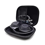 Hard EVA Travel Headphone Case Compatible with Sony WH-1000XM5, WH-1000XM4/ WH-XB910N/ ULT WEAR/for Anker Soundcore Life Q20 Q30 Q20+/ Q20i/ Space Q45 Wireless Over Ear Bluetooth Headphones Storage