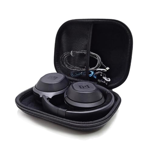 Hard EVA Travel Headphone Case Compatible with Sony WH-1000XM5, WH-1000XM4/ WH-XB910N/ ULT WEAR/for Anker Soundcore Life Q20 Q30 Q20+/ Q20i/ Space Q45 Wireless Over Ear Bluetooth Headphones Storage