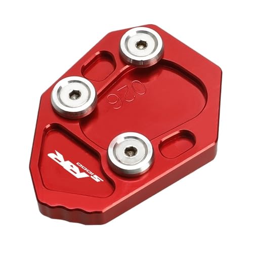 Extension béquille latérale S1000RR base élargie en alu CNC premium