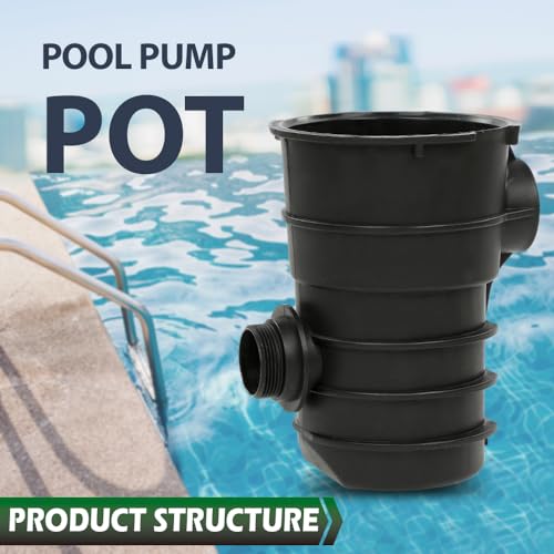 LQI Pool Pump Pot 354530 Replacement Fit for The Pentair, Pac Fab, Sta-Rite Dynamo Above Ground Swimming Pool Pump Strainer