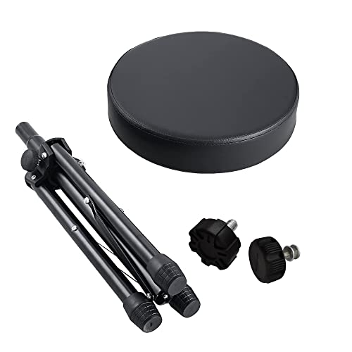 LeSage Drum Thrones for Adults Drumming Stool Drum Chair for Kids Drummer Seat Stool Adjustable Drum Seat Music Metal Stool Drum Seat Black - Thumbnail 3