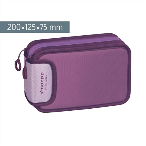 s´maepp by BRUNNEN Federmäppchen 3 RV lila