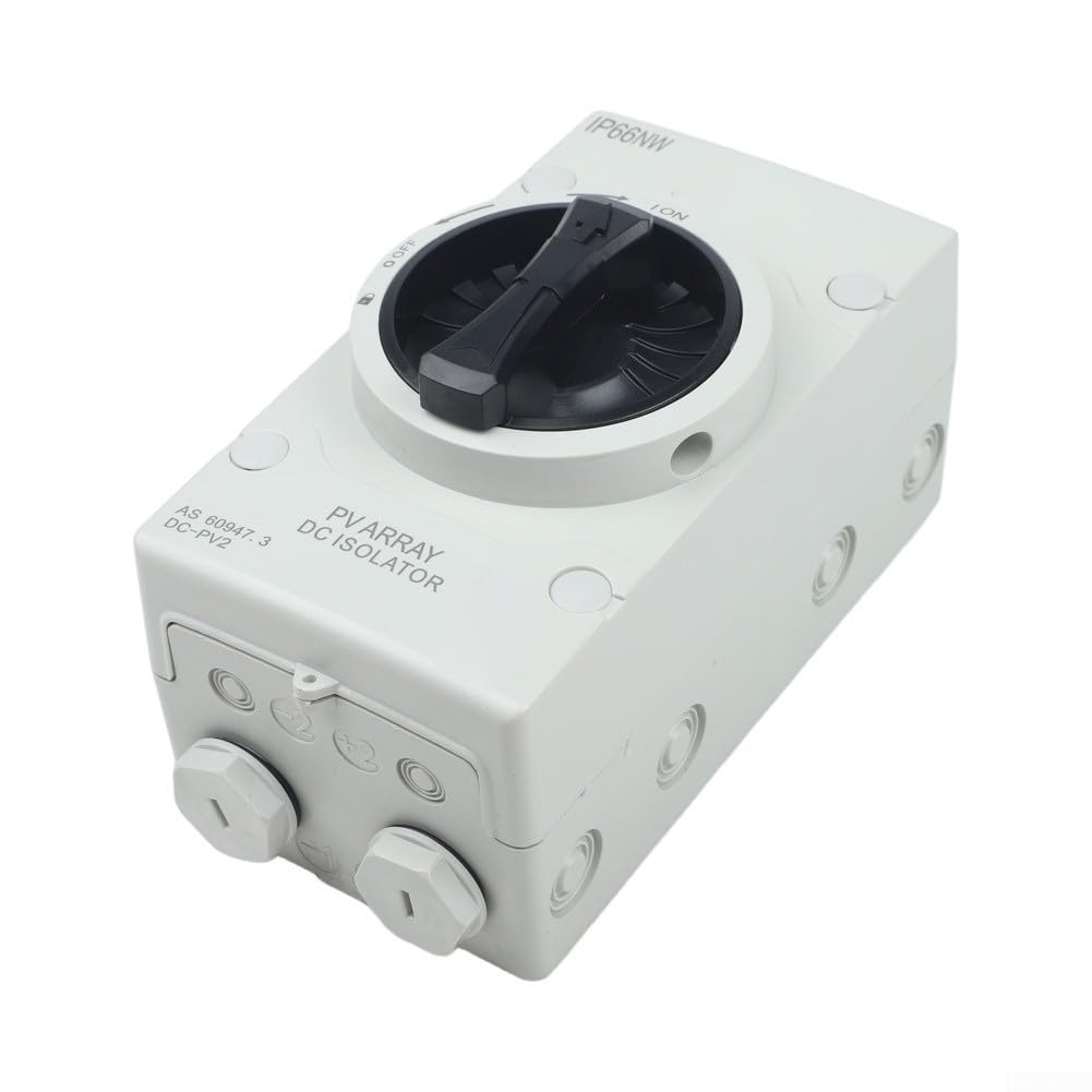 Interruptor DC 32A para Panel Solar Exterior IP66