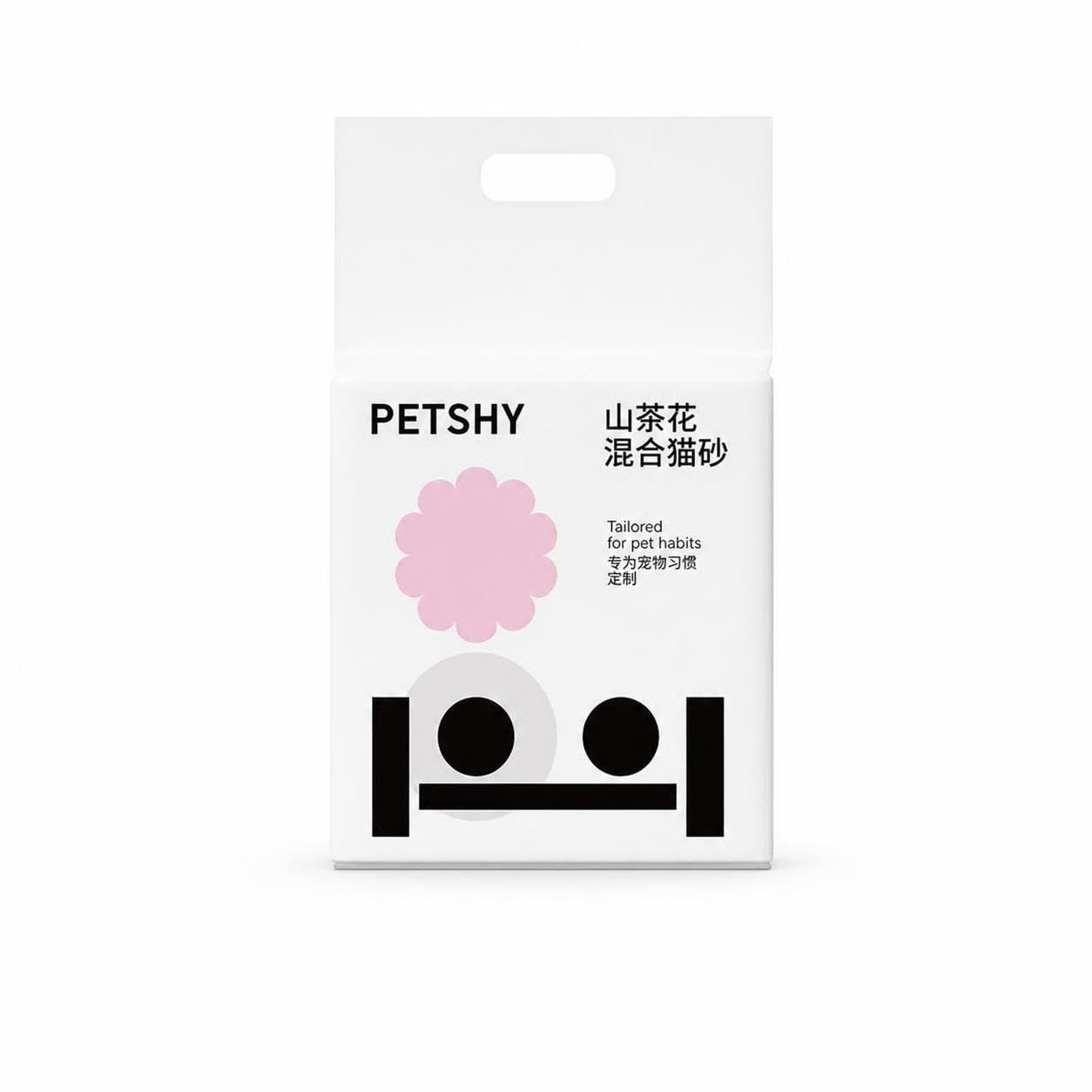 Litière Mixte pour Chat, camélia, Litière camélia 2,5kg