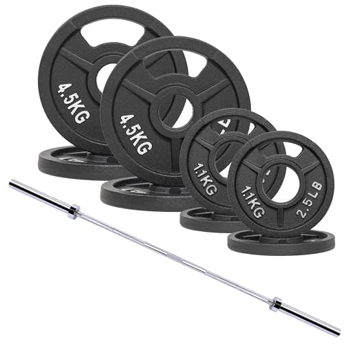 Signature Fitness 2-Inch Barbell Set