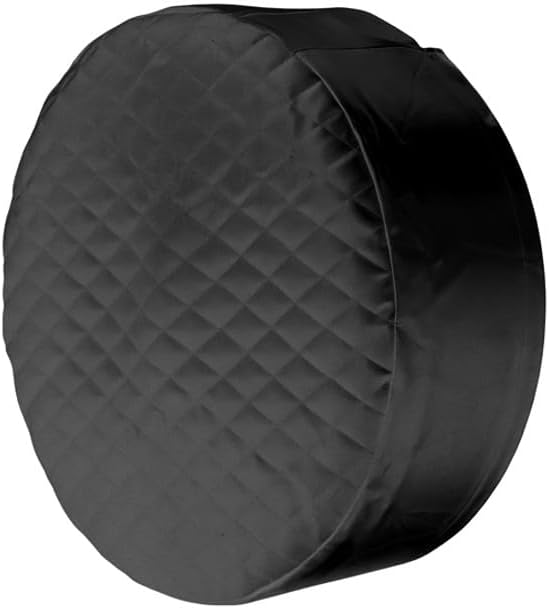 Replacement For KENWORTH K100 CABOVER YEAR 1970 24.5 IN BLACK VINYL FUEL TANK END COVERS WITH 2.50 IN SLEEVE by Technical Precision