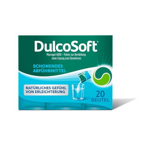 DulcoSoft® prašak s makrogolom 4000 s učinkom omekšavanja stolice kod zatvora, 20 vrećica