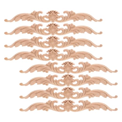 Apliques de madera tallada para tapar imperfecciones y renovar paredes lisas de forma elegante 2