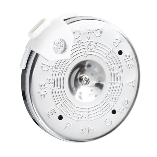 CATIEBYE Tuner De Discos Para Guitarra Violín y Erhu Herramienta De Afinación Precisa y Sensible Para...