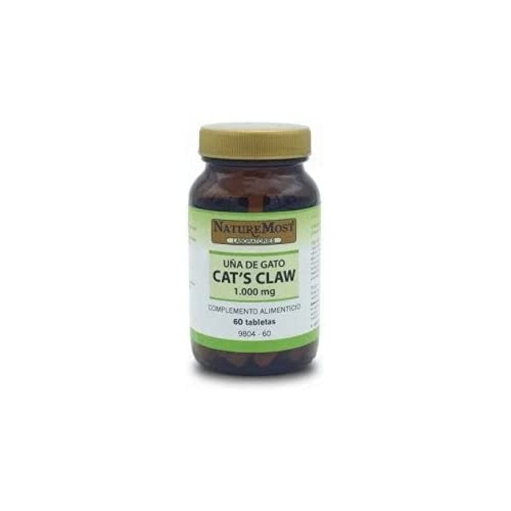 Cats Claw Uña De Gato 1.000 Mg 60 Tab Envase De 60 Tabletas 300 g