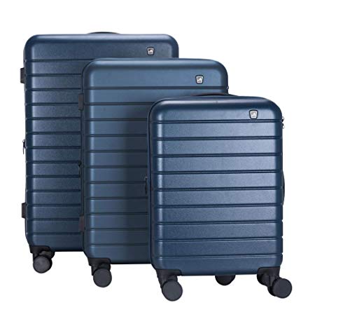 Image of Sherrpa Destiny Hardside Collection Polycarbonate Expandable Luggage Trolley with Spinner Wheels & TSA Approved Combination Lock - Set of 2 (Cabin Size - 29 inch& 25 inch)