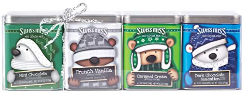 Swiss Miss Cocoa Bears With Hats Tin Collection, 6 oz