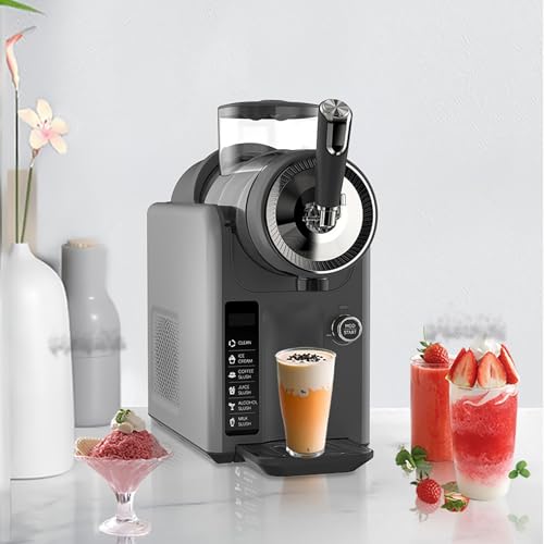 Slushie Maschine mit Selbstreinigungsfunktion, Kein Eis Nötig, 1,8-Liter slush Maschine für Zuhause, 5 Voreingestellte Programme, Slush Eis Maschiner für Frappés, Eiscreme, Milchshakes – Bild 8