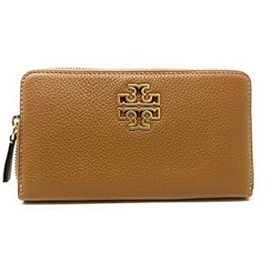 Tory Burch Women’s Britten Zip Continental Wallet (Tiramisu)
