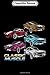 Composition Notebook: Classic American Muscle Cars Vintage Gift for Mens Womens  Journal/Notebook Blank Lined Ruled 6x9 100 Pages