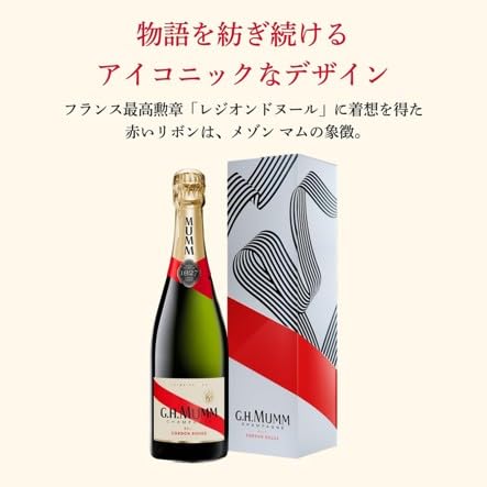 Amazon.co.jp: (ギフト)(グラス付き)マム コルドン ルージュ グラス2脚
