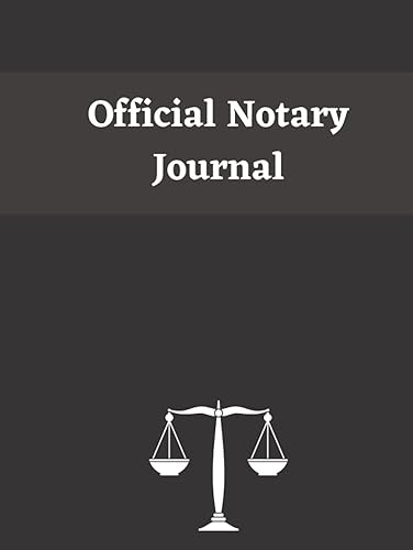 Official Notary Journal: Legal Notary Book To Log Notorial Record Acts By A Public Notary - Notary Journal For Signing Agents - (200 Records - With Thumb Print).