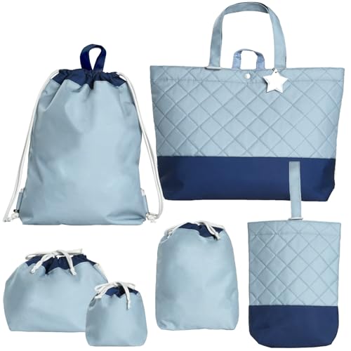 atRise これで準備完了！すべて揃う入学/入園 6点セット 丈夫で軽い 撥水仕様