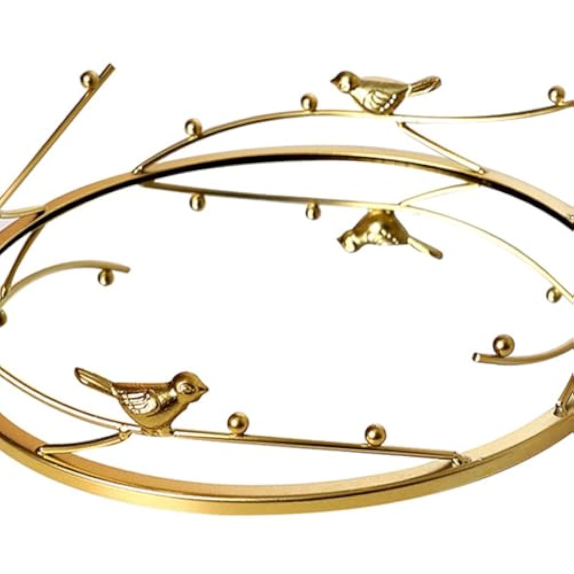 Decorative Mirror Tray Centrepiece Serving Tray for Cosmetic