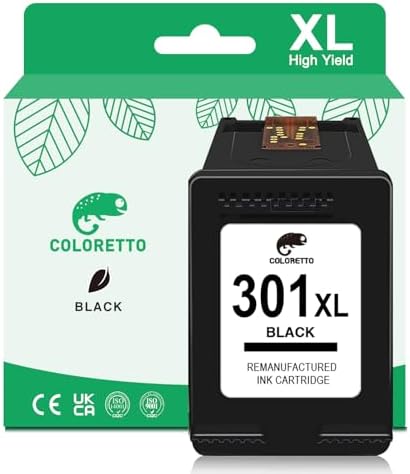 COLORETTO HP 21XL Patrone - Wiederaufbereitete Schwarz Patrone Für Drucker