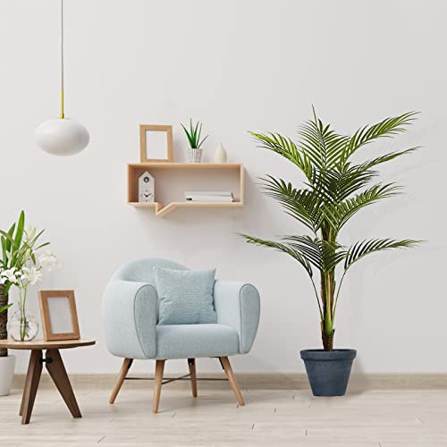 Seelinns Artificial Trees Artificial ​Palm Tree Artificial Plants For Home Decor Indoors And Outdoors 4Ft Fake Plants Tall Artificial Plants With 14 Artificial Leaves And Plastic Nursery Pot (2 Pack) #TOP2