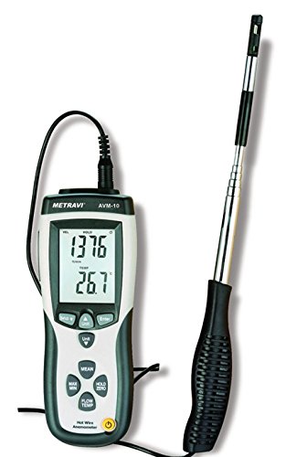 Metravi AVM-10 Digital Hot Wire Anemometer (B07SPKVMHF) Amazon Price History, Amazon Price Tracker