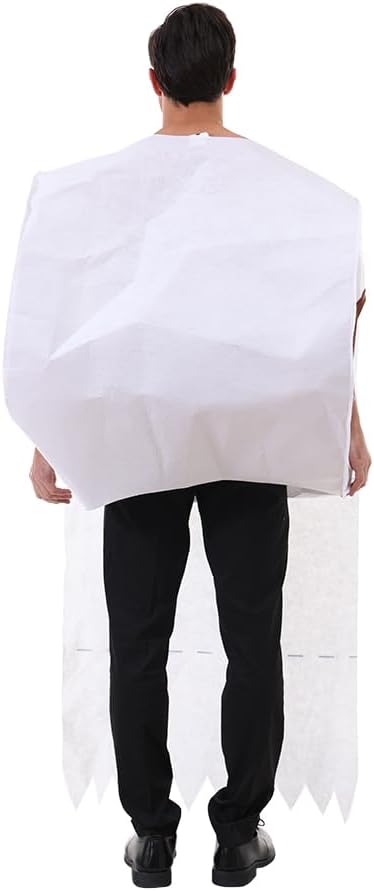 Funny Toilet Paper Roll Costume for Adults - Image 5