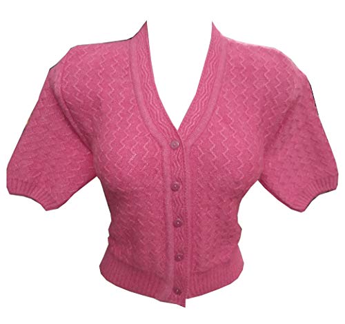 Image of Women's Hosiery Woolen Solid Half Sleeve Sweater Blouse