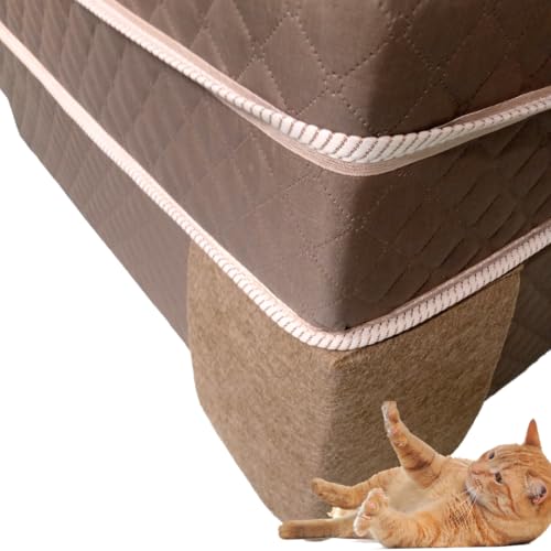 Arranhador Gato Pet Para Cama Box Com 2 Unidades (BEGE)