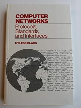 Hardcover Computer networks: Protocols, standards, and interfaces Book
