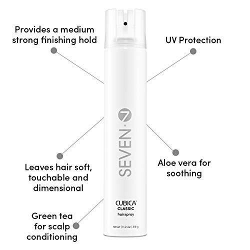 Seven Cubica Classic Hairspray, 11.2 Oz #TOP2