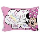 Minnie Mouse Laugh More Reversible Standard Pillowcase