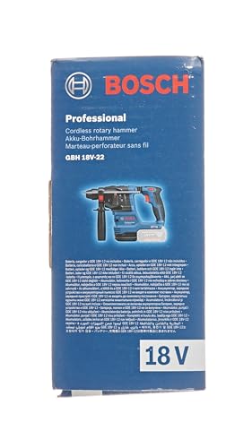 Bosch Professional 18V System Cordless Rotary Hammer GBH 18V-22 (with SDS plus, ideal for drilling 6 mm to 10 mm holes, KickBack Control and Vibration Control, without battery/charger) 12 Bosch Professional 18V System Cordless Rotary Hammer GBH 18V-22 (with SDS plus, ideal for drilling 6 mm to 10 mm holes, KickBack Control and Vibration Control, without battery/charger) - Image 12
