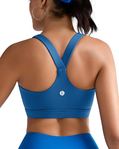 Image of RUNNING GIRL Sports Bras for Women, Molded Cup High Impact Sports Bra Workout Bras for Women High Support Racerback
