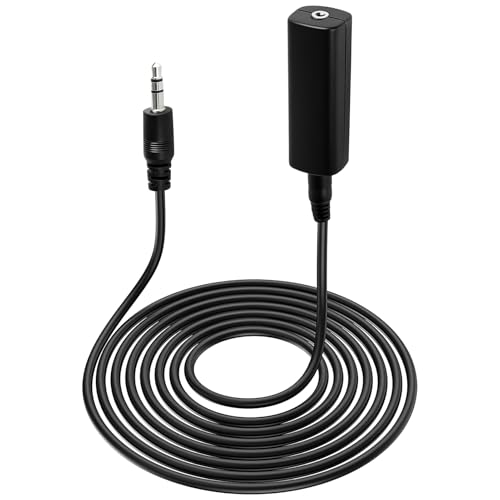 Amztour Aislador Ruido de Bucle Tierra 3.5mm Filtro de Ruido Audio con Cable para Coche y Estéreo Doméstico Elimina Zumbidos Eléctricos Ground Loop Noise Isolator y Transformador de Aislamiento Audio