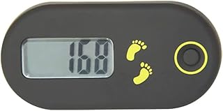 XLKJ Walking Step Counter, 3D Electronic Pedometer Portable Step Tracker, Mini Walking Pedometer Accurate Track Step Digital Pedometer for Sports