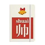 Chino Guapo China Carácter Cuaderno Diario con Jingling Bell