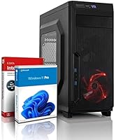 Ryzen7 Gaming PC mit 3 Jahren Garantie! AMD Ryzen7 4700S 16-Thread Prozessor, 4.0 GHz | 16GB GDDR6 | 256GB SSD + 1TB | Geforce GT 1030 2GB DDR5 | USB 3.0 | GigaLAN | Win11 Pro | WLAN | MS Office #6850