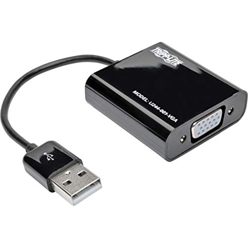 Adaptateur convertisseur vidéo USB vers VGA pour double écran au bureau - 1080p 60Hz
