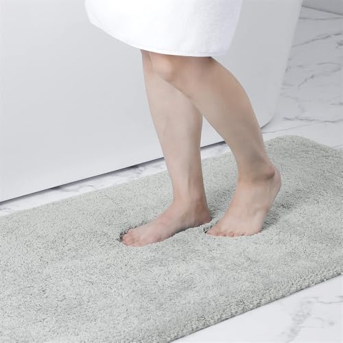 Tapis de sol de cuisine et salon doux en peluche blanche