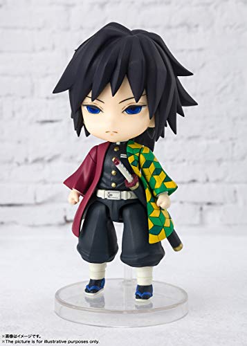 Image of TAMASHII NATIONS - Demon Slayer: Kimetsu no Yaiba - Tomioka Giyu-Mizubashira, Bandai Spirits Figuarts mini Action Figure